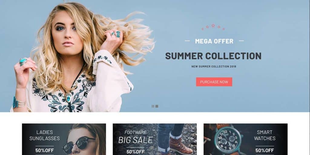 eCommerce Gem is a free and simple to use WordPress eCommerce theme
