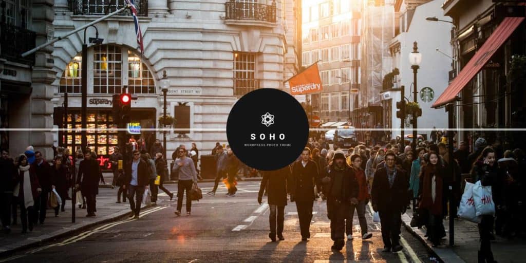 Soho is a nice and customizable theme for photo studios and photographers